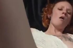 Amateur redhead masturbation