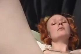 Amateur redhead masturbation