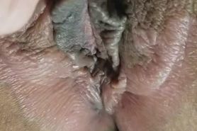 close up as pussy is fingered
