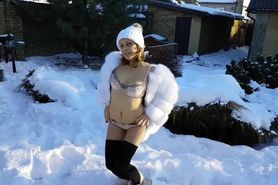Sexy Chick Fucked In The Snow
