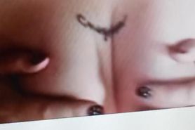 Cum tribute to mystery member