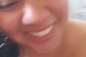 Latina MILF from Aurora Colorado in The Shower