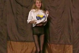 Marina Busty Russian Teen  with banana