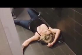 Passed Out Blonde