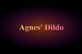 Agnes takes a Dildo