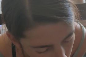 Skinny slut cock sucker