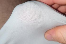 Wife lycra panties cum explode thrue