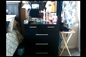 shower taking towel off naked