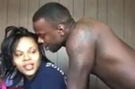 Black couple video themselves fucking