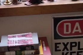 Aleesa shakes her balls