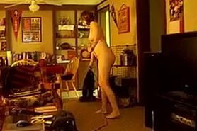 Sweet Ivary Vacuums in the Nude