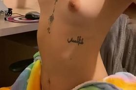 Teen tits and tattoos