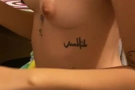 Teen tits and tattoos