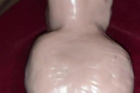 Up close dildo fuck