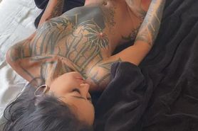 Tattooed tits