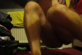 Fucking My Ass with My XL Spades Anal Beads