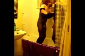 Fucked up TV Shower Sluts