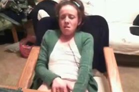 Ugly girl in webcam 1