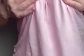 Bounce big tits in pink