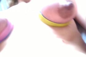 slave with tied tits fucked up her ass