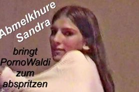 Hure Sandra wichst Waldi Waldhauer ab