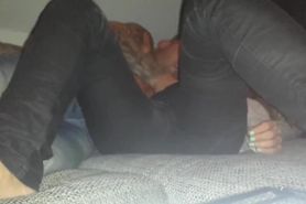 German Couple - Wanking each other