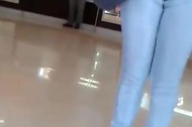 Camel toe in the wall