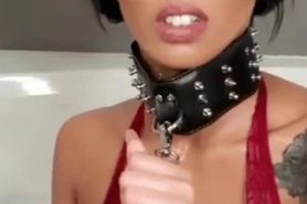 Big tits on black lady