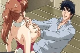 Hot public buttplug and tumble DP Hentai