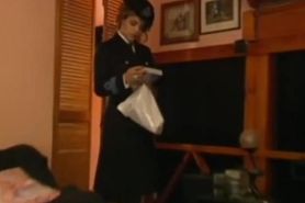 British WRNS Officer Brings Home a Porn Film