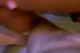 Hot Blonde in Stockings Fucks Then Swallows