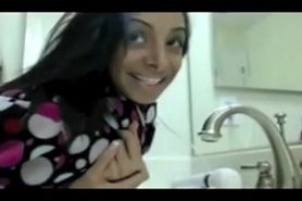 Girl interrupted in the middle of orgasm