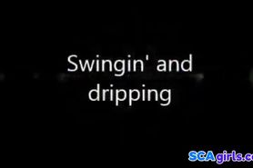 Swinging och droppande