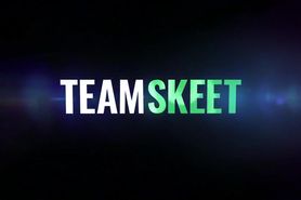 My beautiful stepdaughter open her leg for her favorite