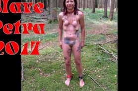 gape slut Petra outdoors