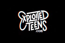 Skinny blonde teen sucks and fucks in this POV video