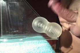 Huge load daddy fleshlight