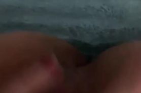 Slippery pussy playing