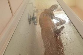 nudist steve shower time