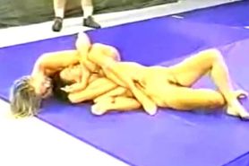Vintage Nude Wrestling Match