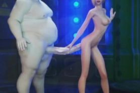 3D Girls Love Fat Ogres
