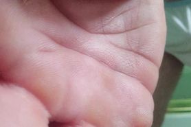 Cumming on big panties