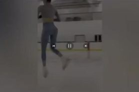 A beautiful figure skater