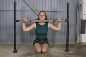 Cute woman used as piss dumpster