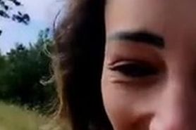 LIVE outdoors showing off