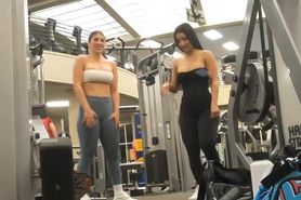 Candid Leggings Gym Girls Compilation  Sexy Candid Girl