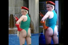 Cum Tribute For Flat Ass Cammy Cosplayer Lady Alkrea