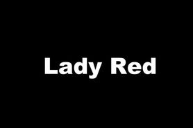 Lady Red shaking her phat ass
