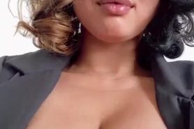 Huge pierced big boob Indian teen