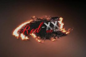 Redhead in blue caedigan